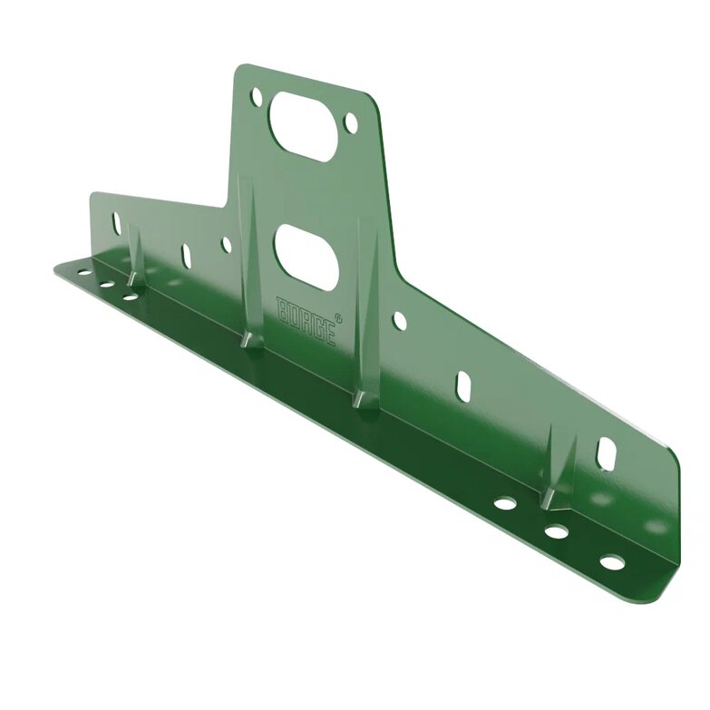 Универсальный кронштейн для металлочерепицы, профнастила, материалов на основе битума, оцинкованный BORGE купить в Санкт-Петербурге