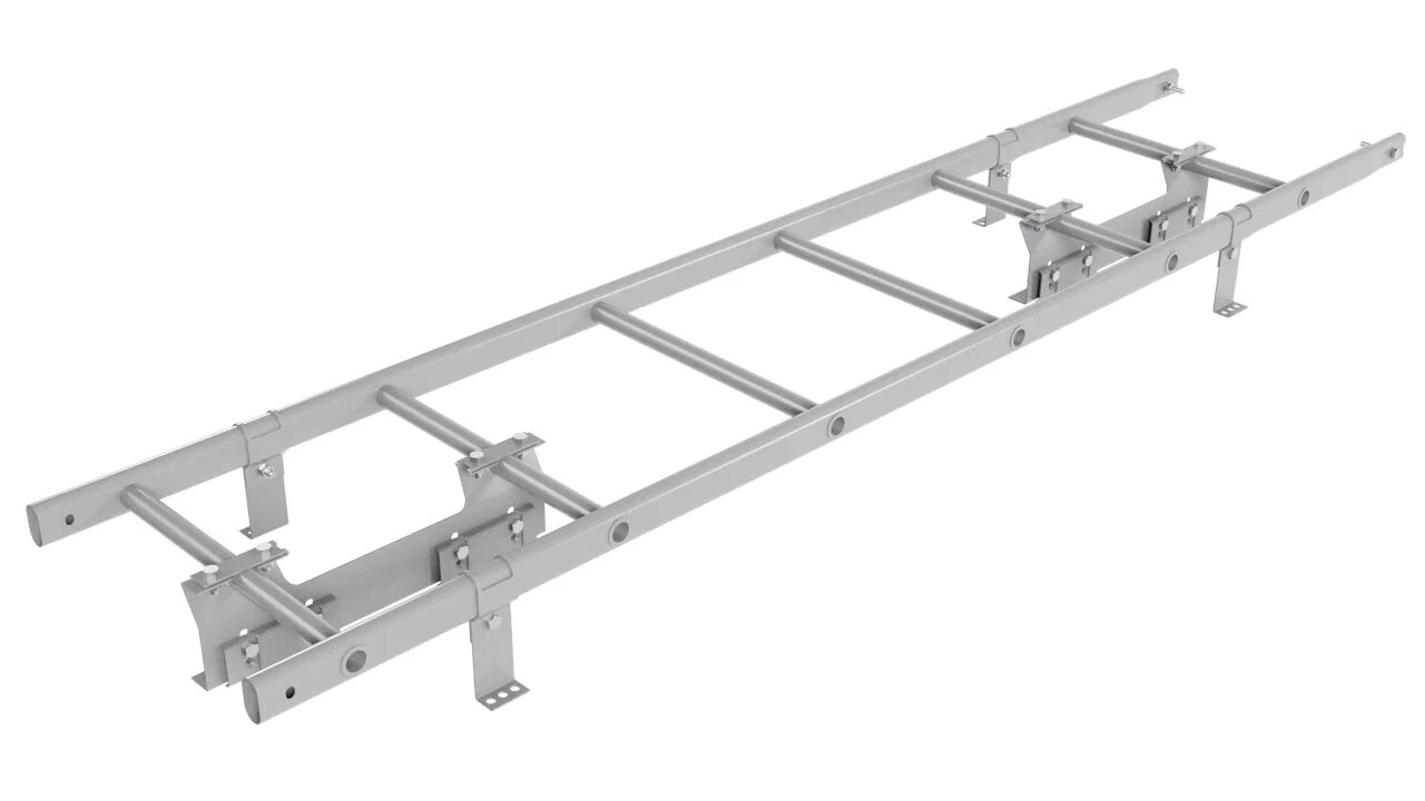 Комплект кровельной лестницы Borge для фальцевой кровли, 1,8 м купить в Санкт-Петербурге