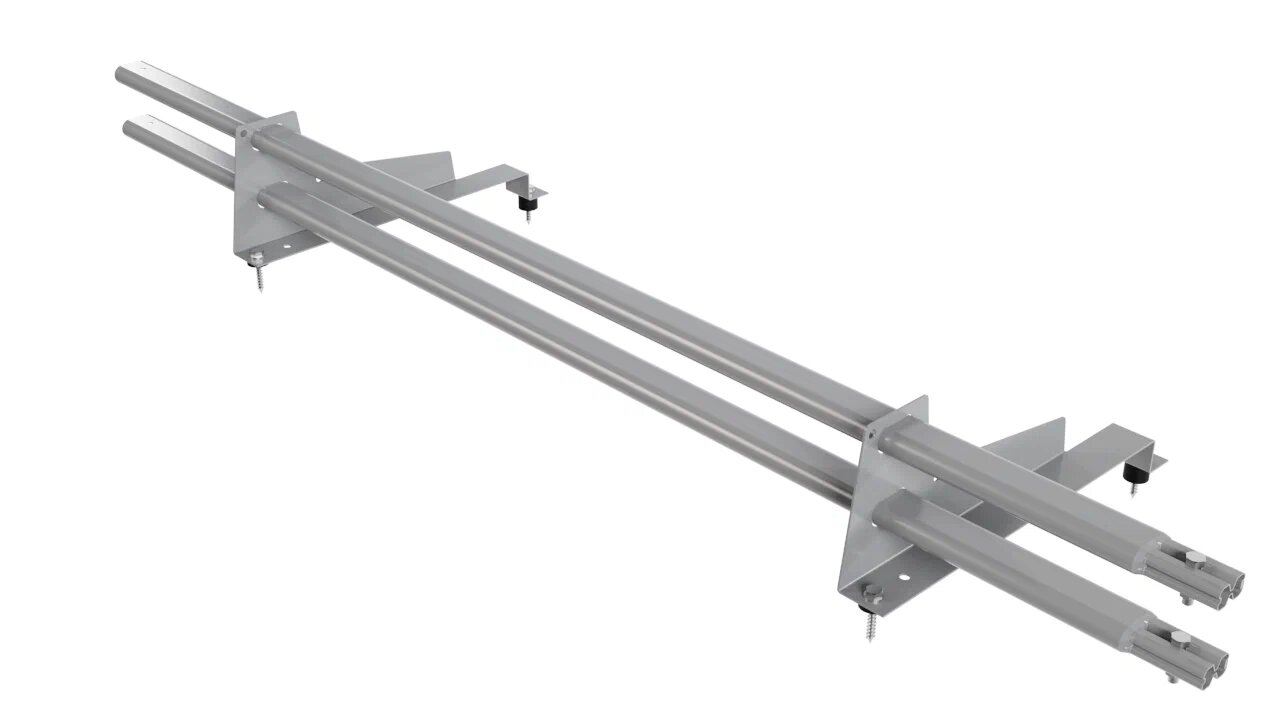 Снегозадержатель трубчатый 2оп 1.5м д/МЧ с выс. ступ 400мм BORGE купить в Санкт-Петербурге