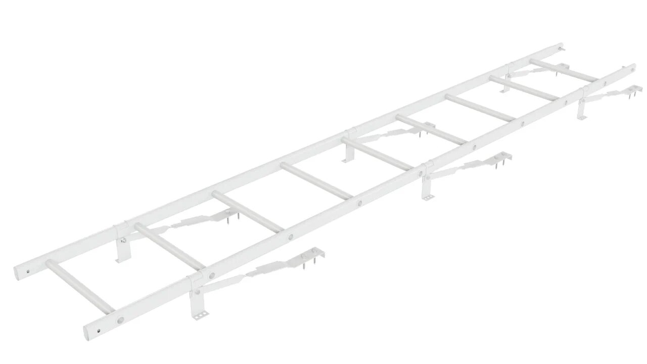 Комплект кровельной лестницы Borge для натуральной черепицы, 2,7 м купить в Санкт-Петербурге
