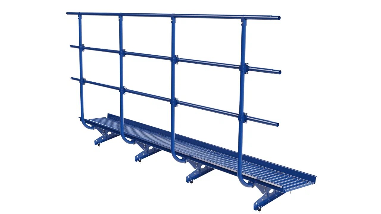 Мостик переходной с ограждением 3м Н-120см BORGE купить в Санкт-Петербурге