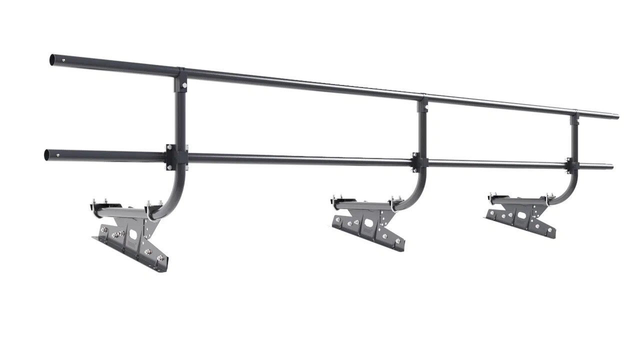 Ограждение кровельное 3м H-60см для фальца матовое BORGE купить в Санкт-Петербурге