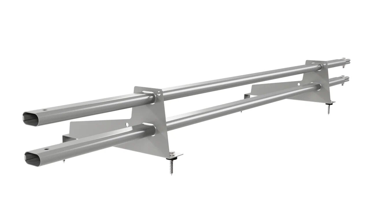 Снегозадержатель трубчатый 2оп 1.5м д/МЧ с выс. ступ 350мм BORGE купить в Санкт-Петербурге