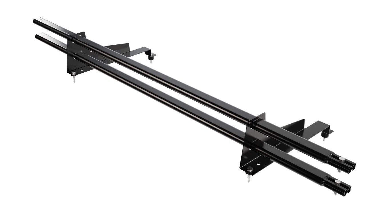 Снегозадержатель трубчатый 2оп 1.5м д/МЧ с выс. ступ матовый 400мм BORGE купить в Санкт-Петербурге