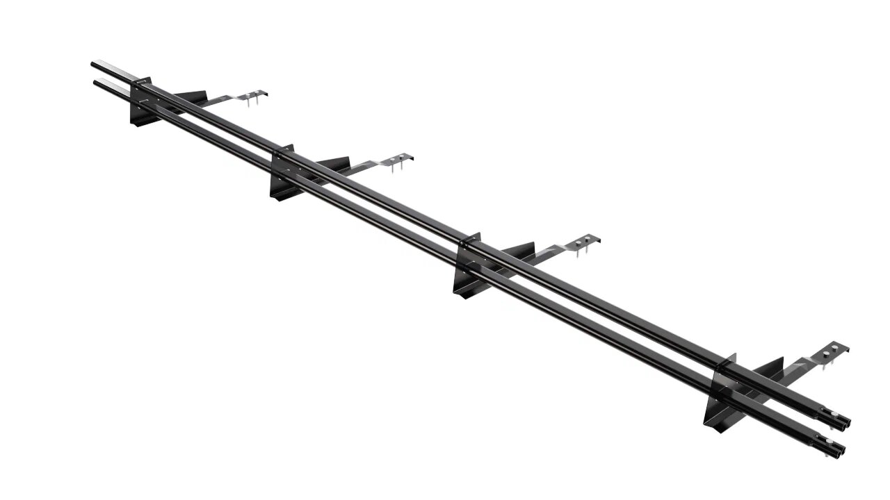 Снегозадержатель трубчатый BORGE для натуральной черепицы   3м купить в Санкт-Петербурге