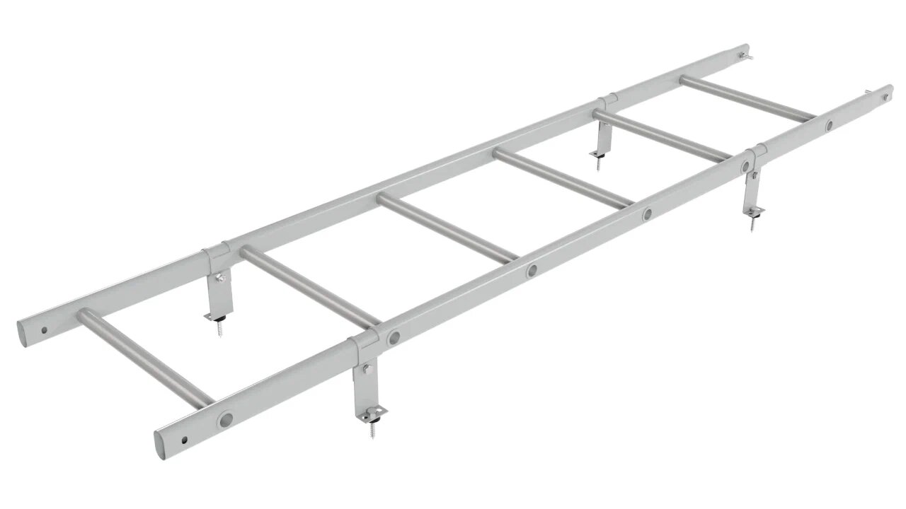 Комплект лестница кровельная 1.8м оцинковка BORGE купить в Санкт-Петербурге