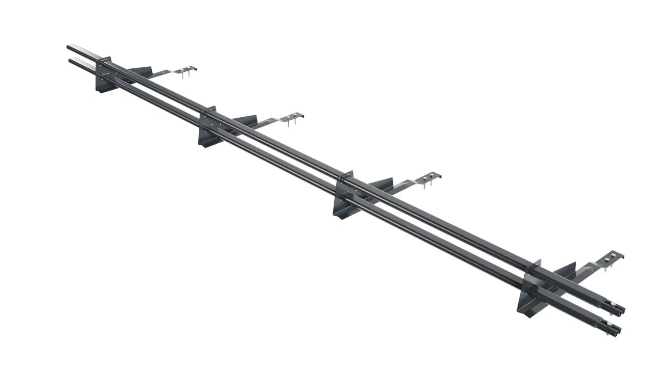 Снегозадержатель трубчатый BORGE для натуральной черепицы   3м купить в Санкт-Петербурге