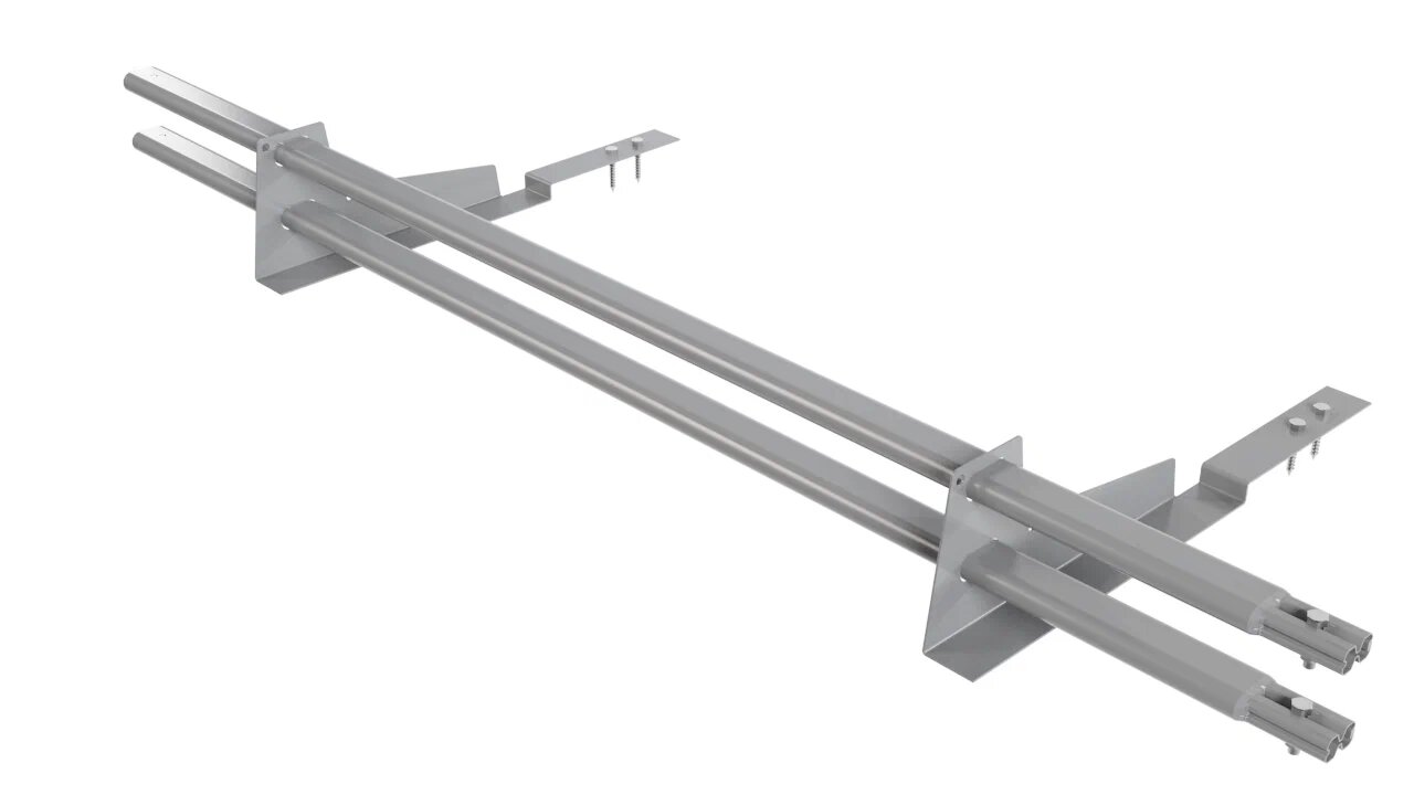 Снегозадержатель трубчатый 2оп 1.5м для композитной черепицы BORGE купить в Санкт-Петербурге