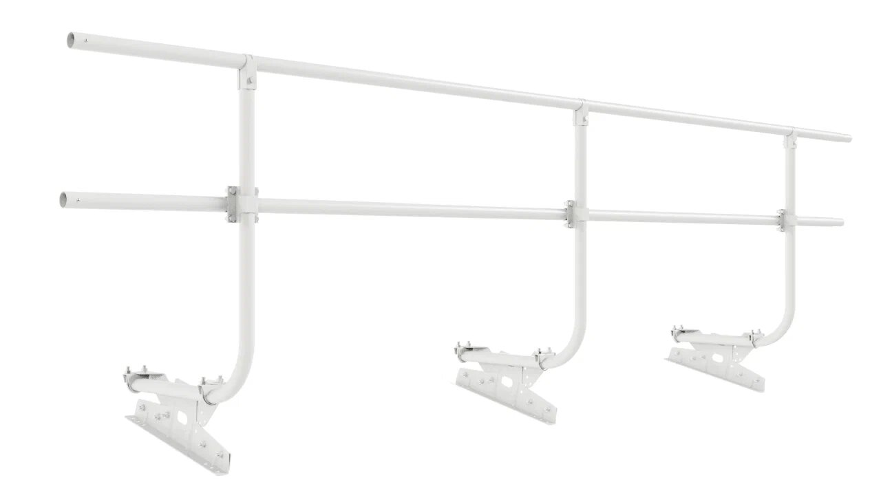 Кровельное ограждение Borge для фальцевой кровли 3м H=900 купить в Санкт-Петербурге