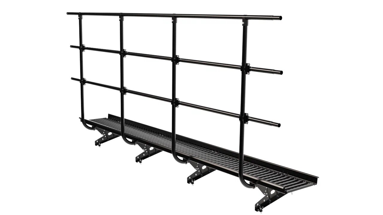 Мостик переходной с ограждением 3м Н-120см BORGE купить в Санкт-Петербурге