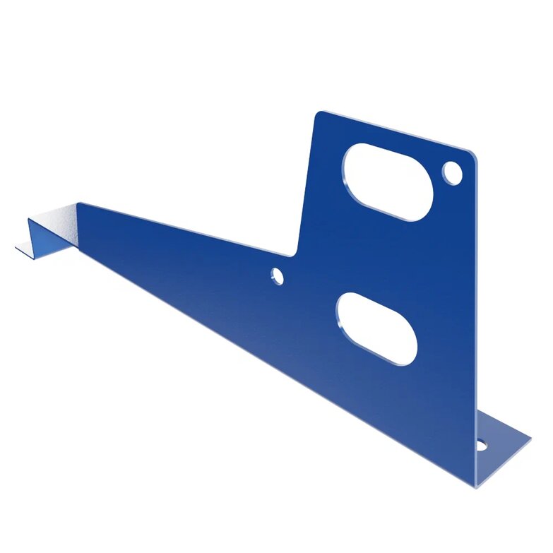 Универсальный кронштейн д/МЧ с высокой ступенькой оцинкованный 400мм BORGE купить в Санкт-Петербурге