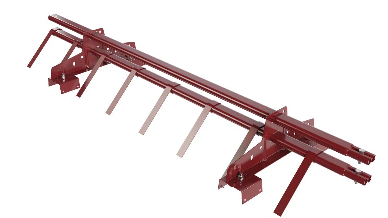 Снегозадержатель трубчатый 2оп 1.5м для профнастила Н-114 BORGE купить в Санкт-Петербурге