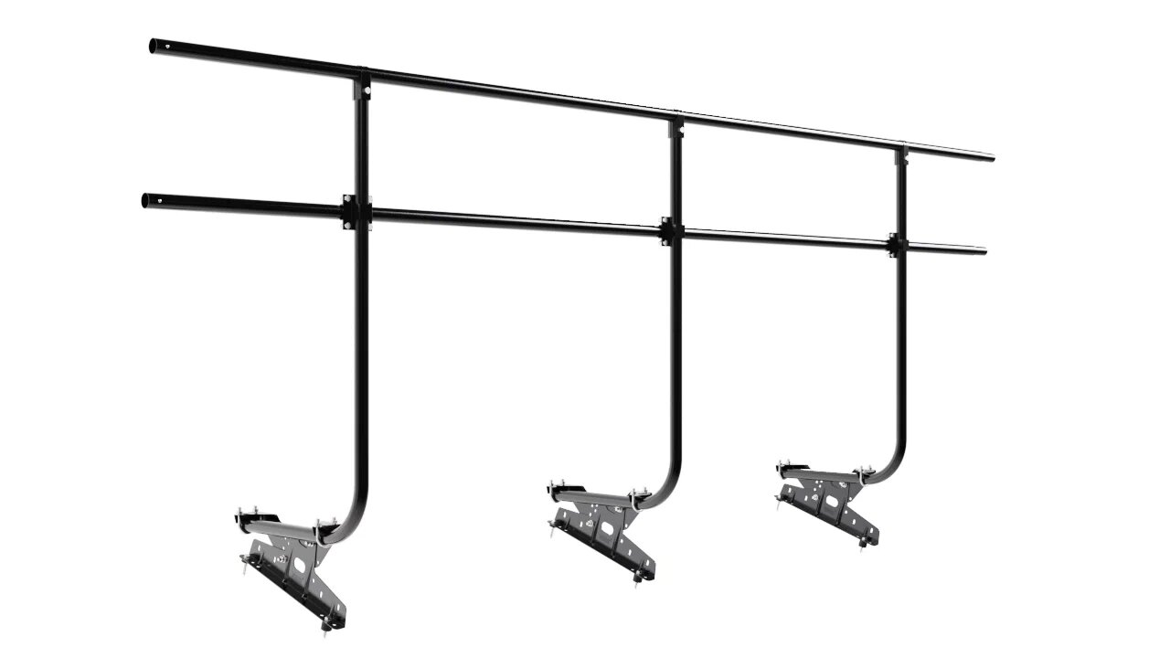 Кровельное ограждение Borge для металлочерепицы и битумной черепицы 3м H=1200 купить в Санкт-Петербурге