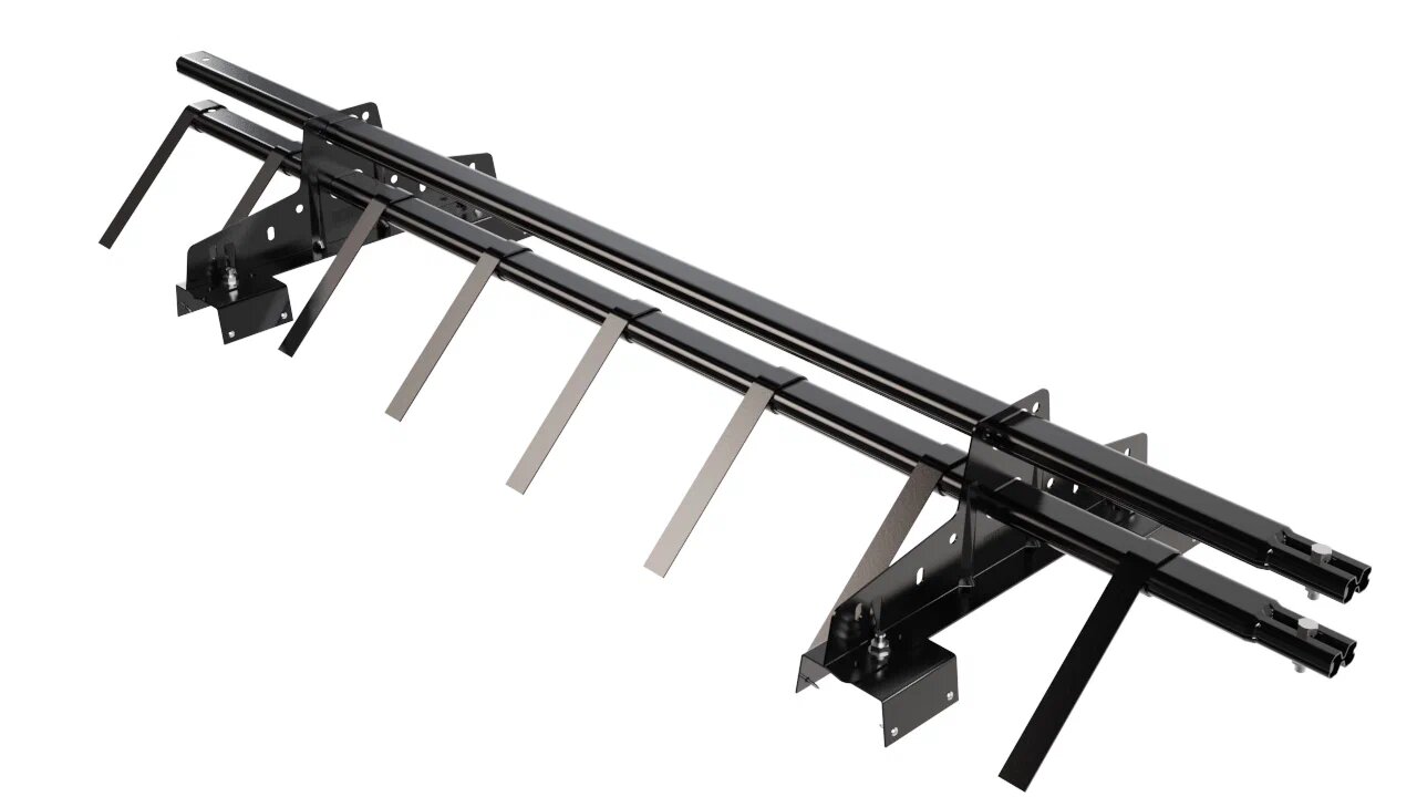 Снегозадержатель трубчатый 2оп 1.5м для профнастила Н-114 матовый BORGE купить в Санкт-Петербурге