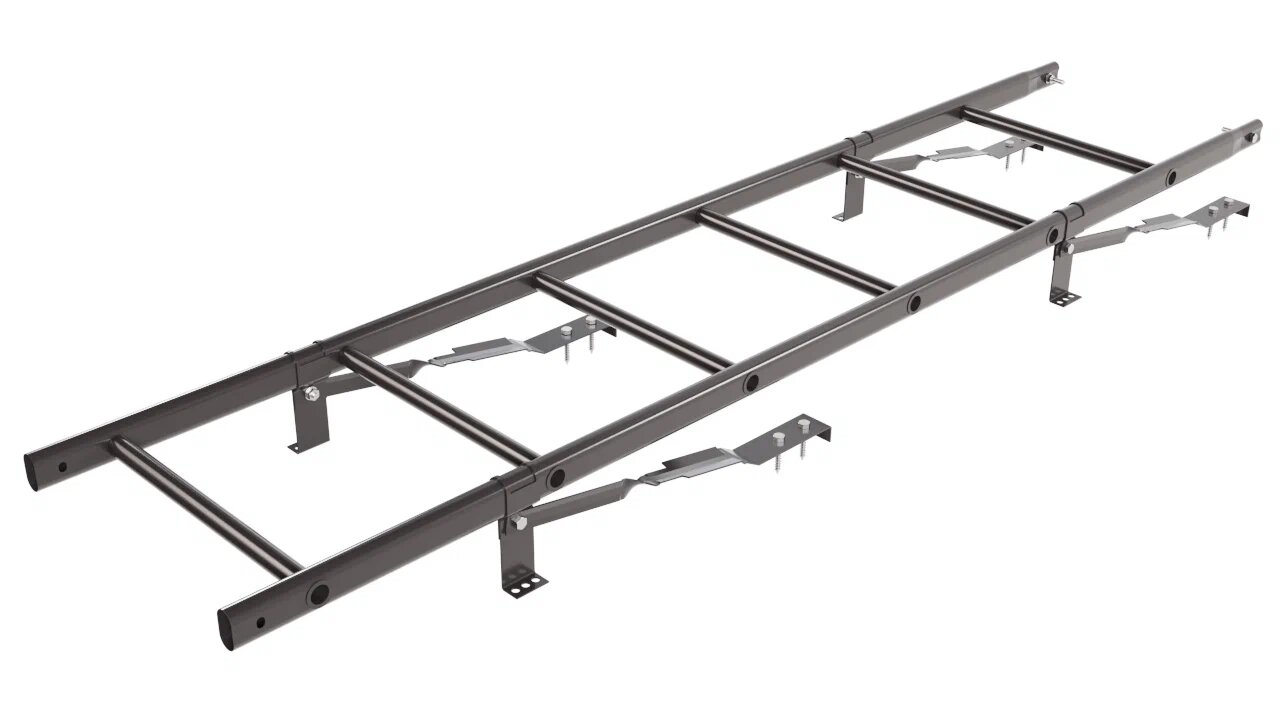 Комплект кровельной лестницы Borge для натуральной черепицы, 1,8 м купить в Санкт-Петербурге