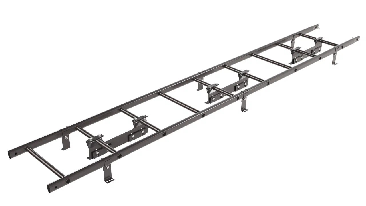 Комплект лестница кровельная 2.7м для фальца BORGE купить в Санкт-Петербурге