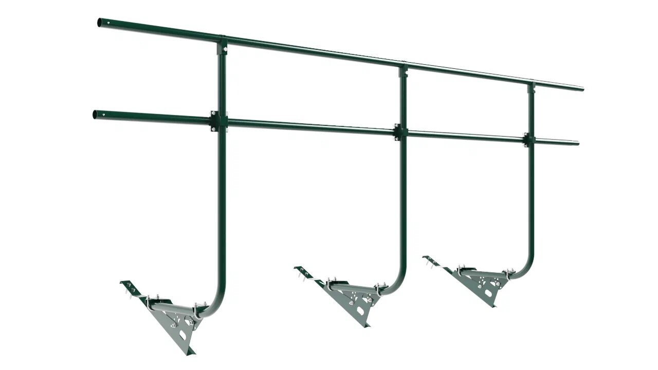 Кровельное ограждение Borge для натуральной черепицы 3м H=1200 купить в Санкт-Петербурге