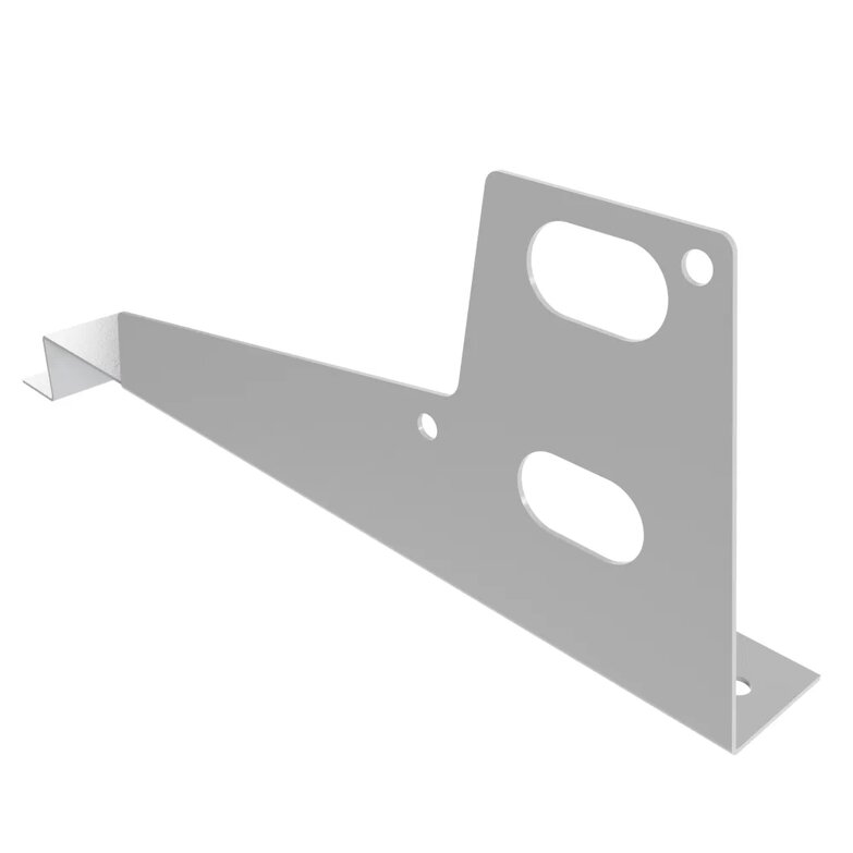 Универсальный кронштейн д/МЧ с высокой ступенькой оцинкованный 400мм BORGE купить в Санкт-Петербурге