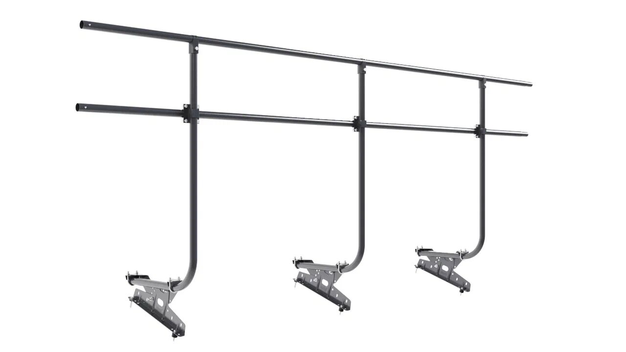 Кровельное ограждение Borge для металлочерепицы и битумной черепицы 3м H=1200 купить в Санкт-Петербурге