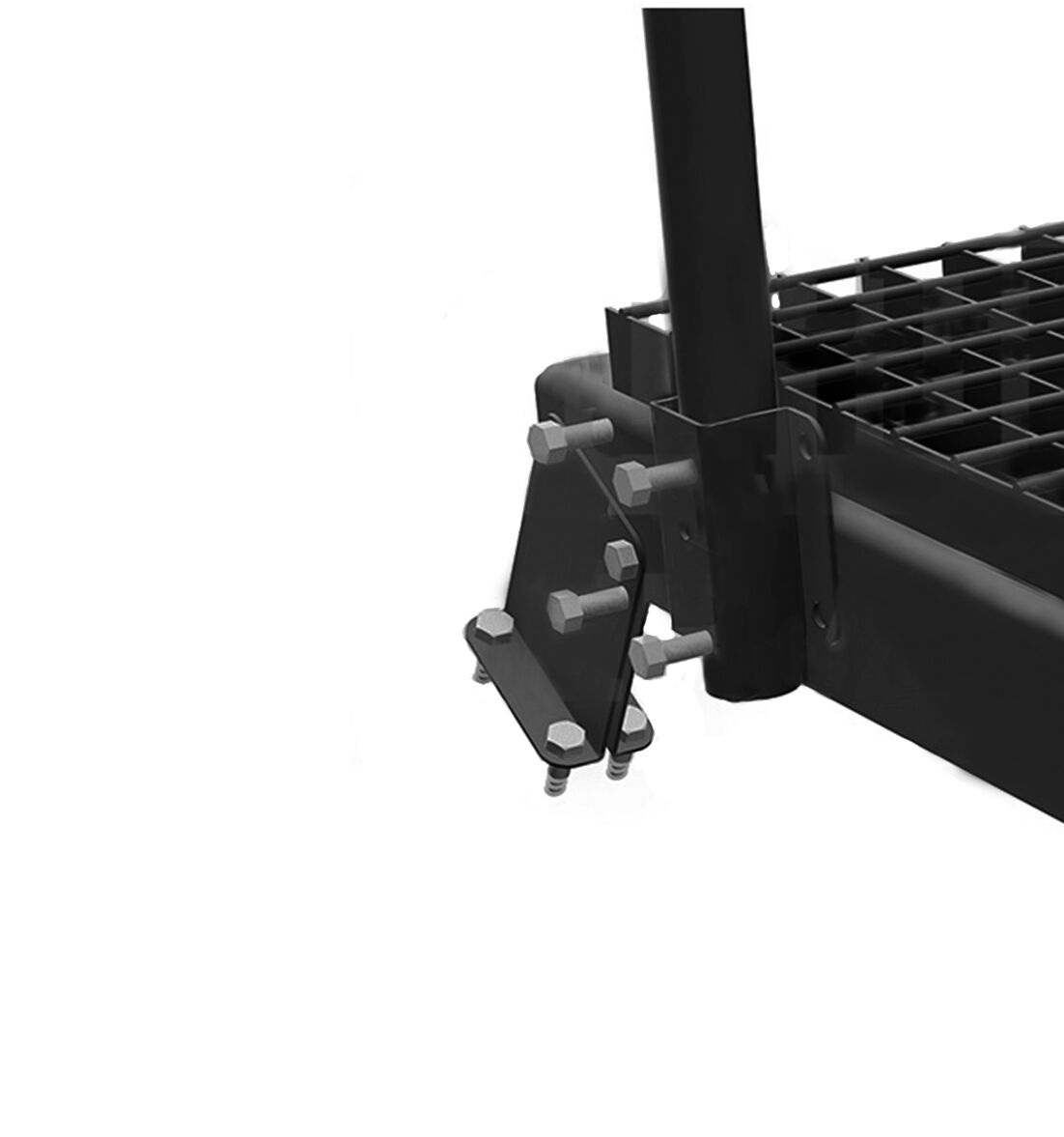 Кронштейн кровельный переходной площадки оцинк. BORGE купить в Санкт-Петербурге