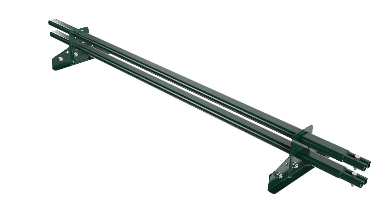 Снегозадержатель трубчатый 2оп 1.5м для фальца BORGE купить в Санкт-Петербурге