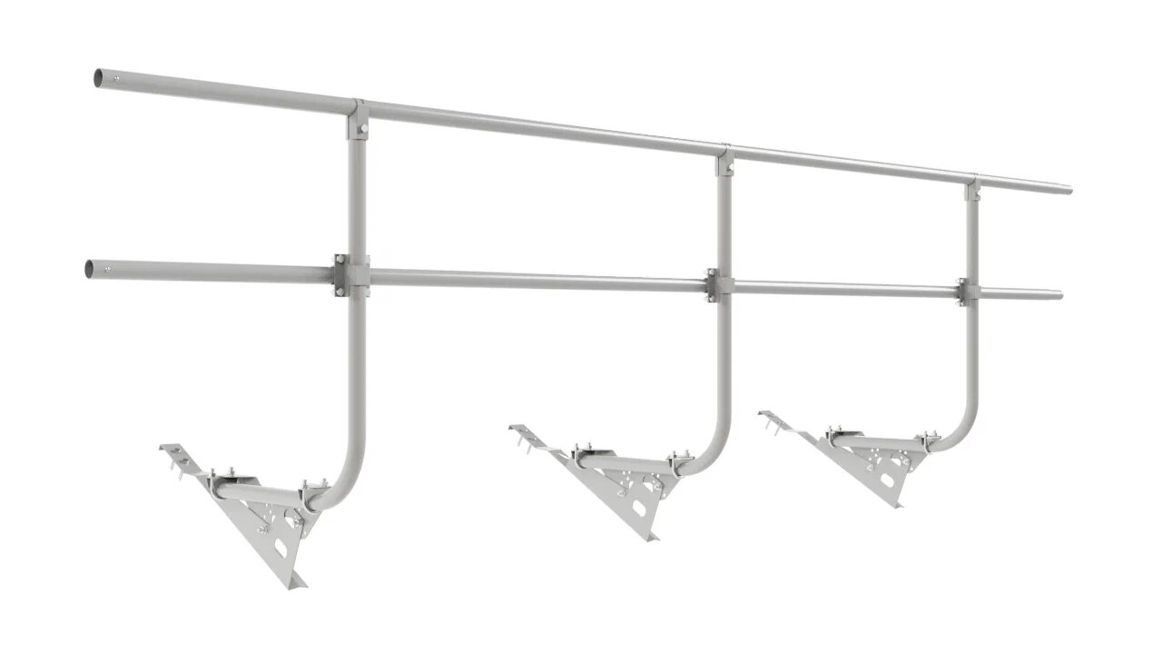 Кровельное ограждение Borge для натуральной черепицы 3м H=900 купить в Санкт-Петербурге