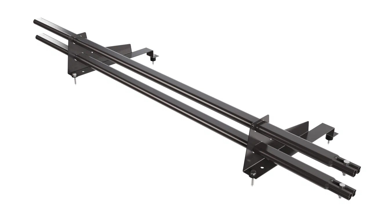 Снегозадержатель трубчатый 2оп 1.5м д/МЧ с выс. ступ матовый 400мм BORGE купить в Санкт-Петербурге