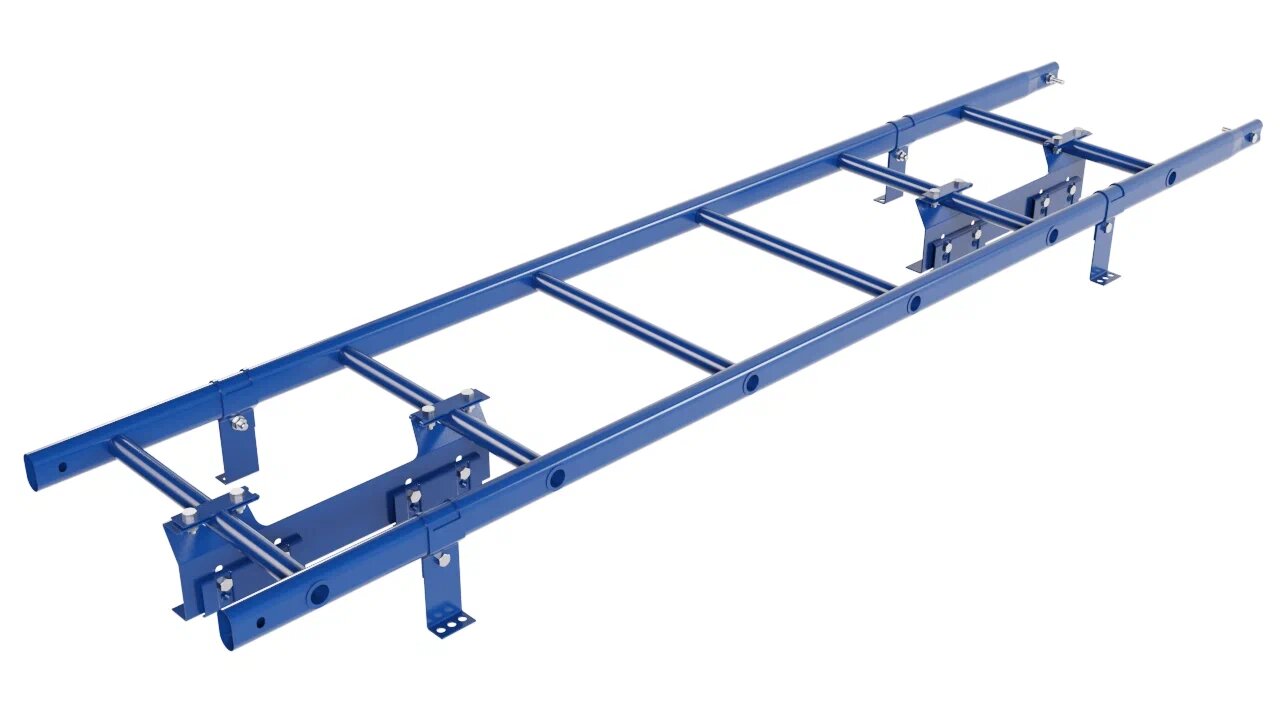 Комплект кровельной лестницы Borge для фальцевой кровли, 1,8 м купить в Санкт-Петербурге