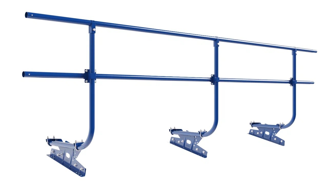 Кровельное ограждение Borge для фальцевой кровли 3м H=900 купить в Санкт-Петербурге