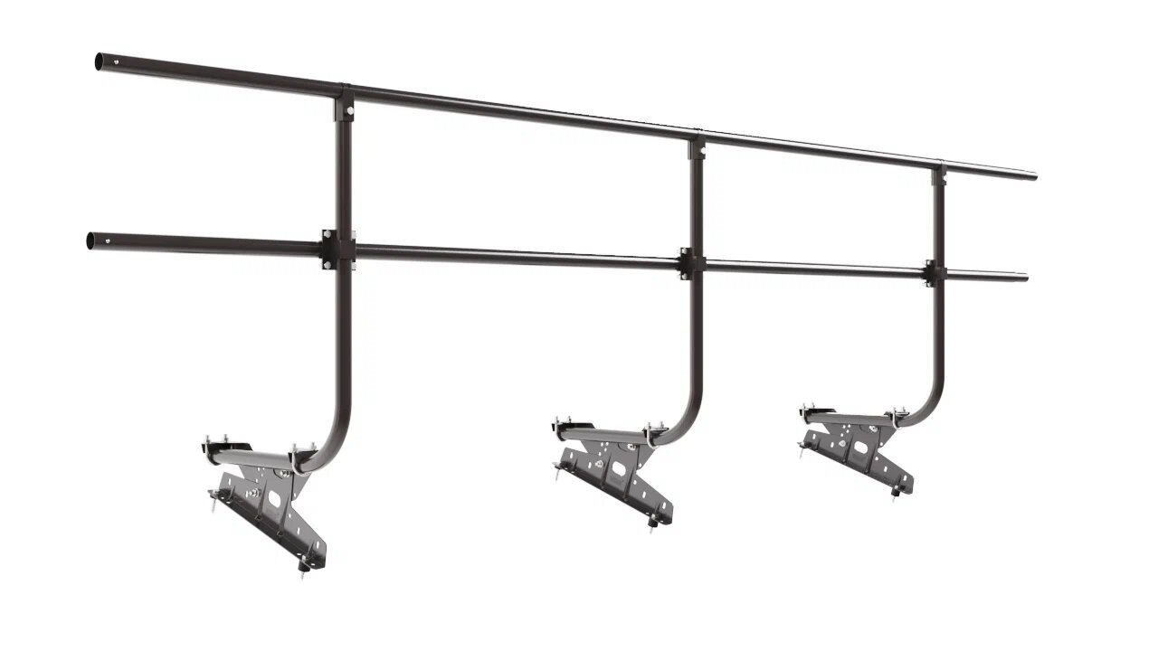 Кровельное ограждение Borge для металлочерепицы и битумной черепицы 3м H=900 купить в Санкт-Петербурге