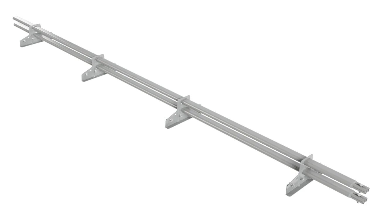 Снегозадержатель трубчатый 4оп 3м для фальца BORGE купить в Санкт-Петербурге