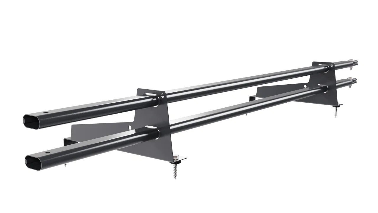 Снегозадержатель трубчатый 2оп 1.5м д/МЧ с выс. ступ матовый 350мм BORGE купить в Санкт-Петербурге