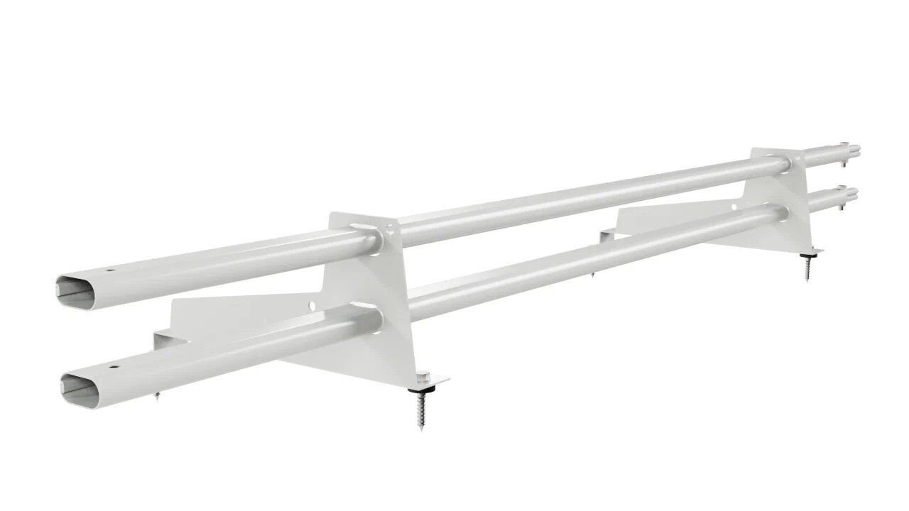 Снегозадержатель трубчатый 2оп 1.5м д/МЧ с выс. ступ 350мм BORGE купить в Санкт-Петербурге