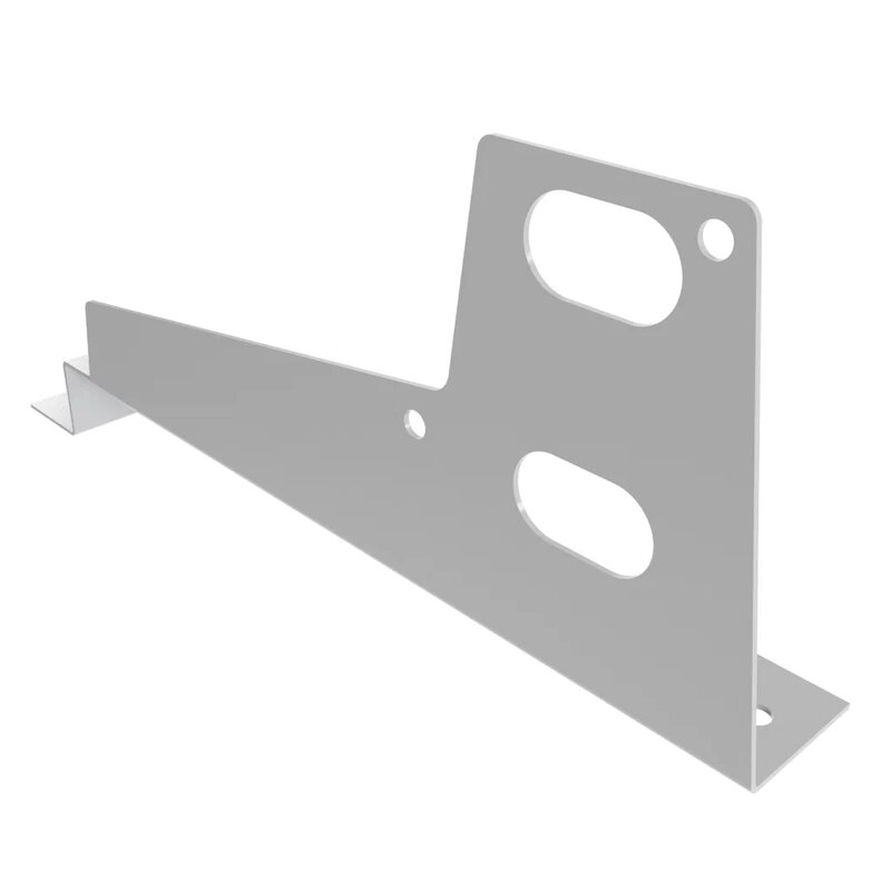 Универсальный кронштейн д/МЧ с высокой ступенькой, оцинкованный 350мм BORGE купить в Санкт-Петербурге