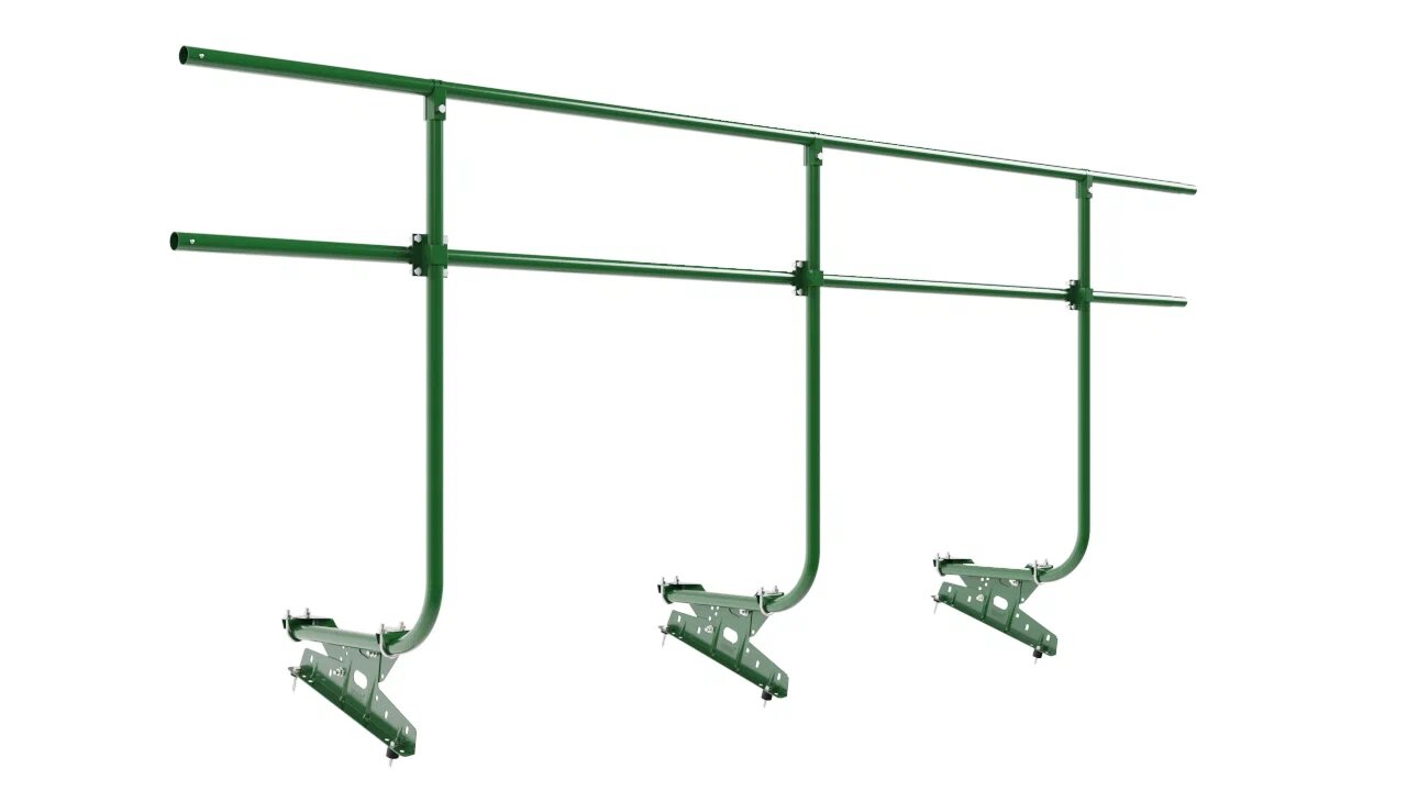 Кровельное ограждение Borge для металлочерепицы и битумной черепицы 3м H=1200 купить в Санкт-Петербурге