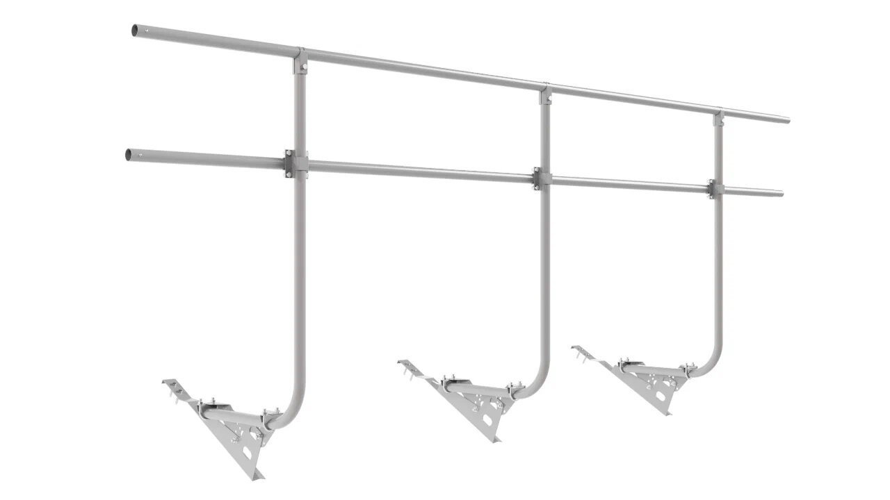 Кровельное ограждение Borge для натуральной черепицы 3м H=1200 купить в Санкт-Петербурге