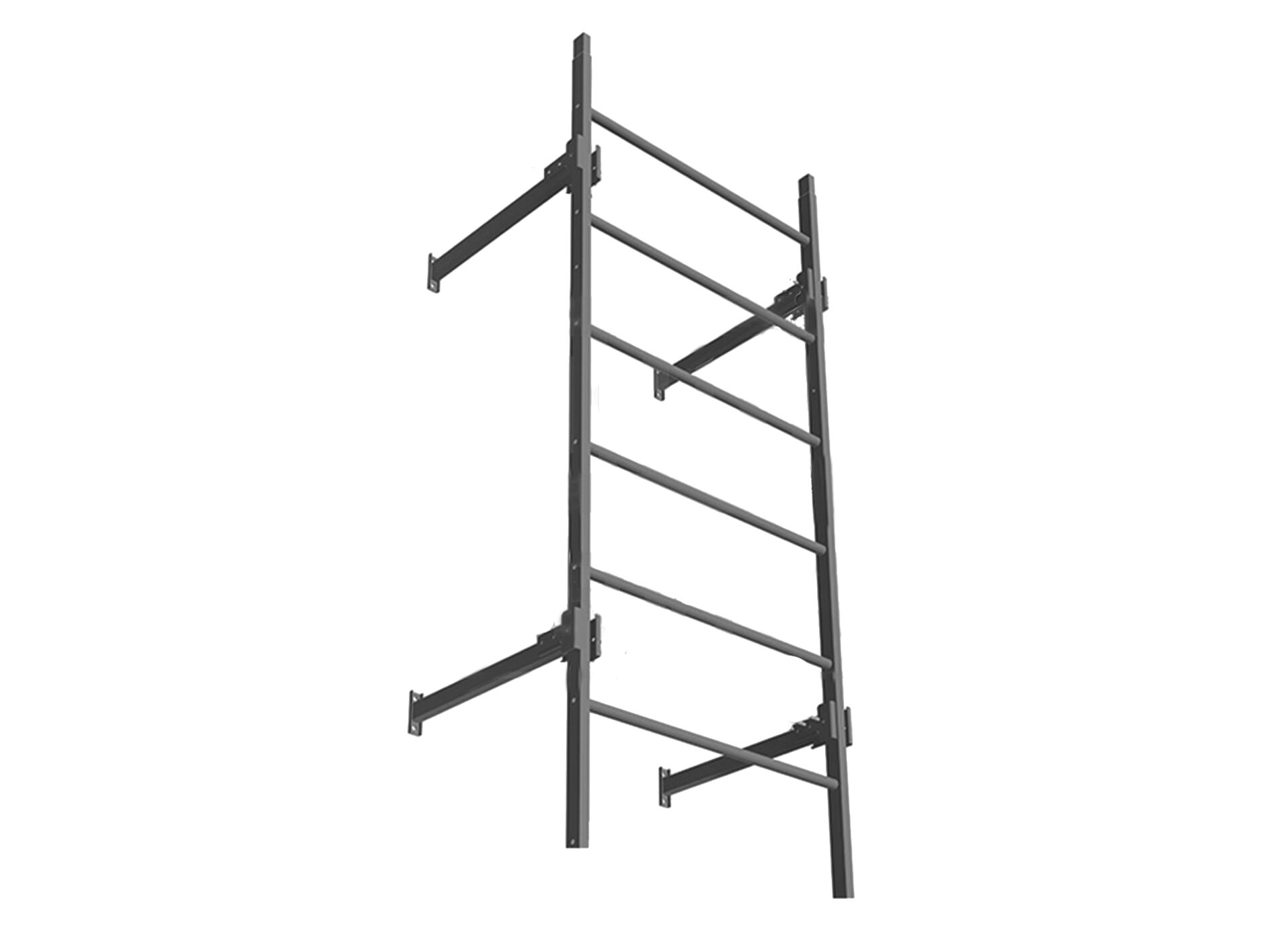 Секция пожарной лестницы 1м 800 оцинк. CZn BORGE купить в Санкт-Петербурге