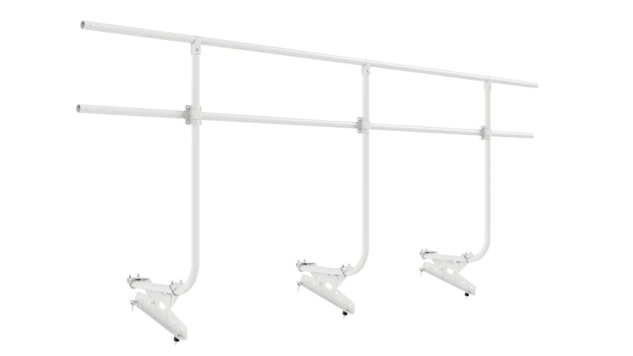 Кровельное ограждение Borge для металлочерепицы и битумной черепицы 3м H=1200 купить в Санкт-Петербурге