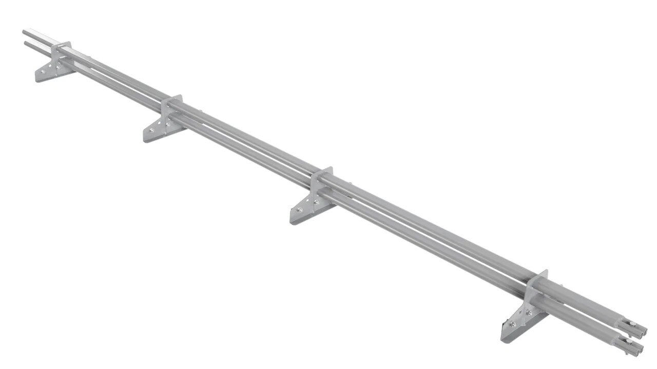 Снегозадержатель трубчатый 4оп 3м для фальца BORGE купить в Санкт-Петербурге