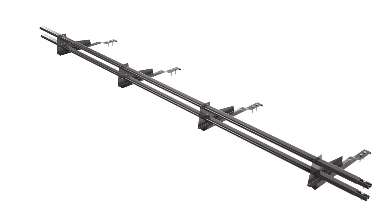 Снегозадержатель трубчатый BORGE для натуральной черепицы   3м купить в Санкт-Петербурге