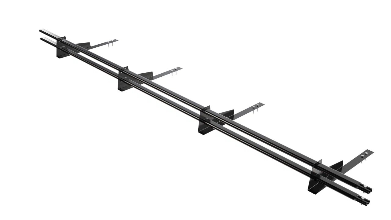 Снегозадержатель трубчатый BORGE для битумной черепицы 3м купить в Санкт-Петербурге