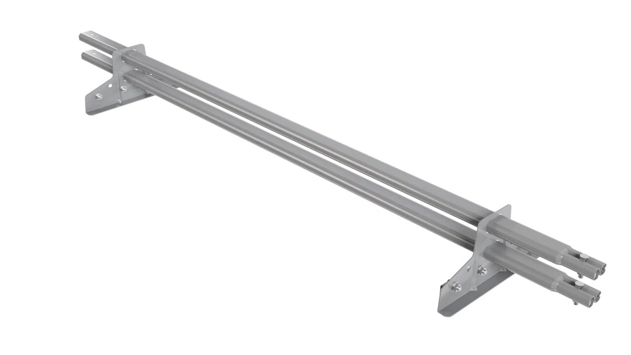 Снегозадержатель трубчатый 2оп 1.5м для фальца BORGE купить в Санкт-Петербурге