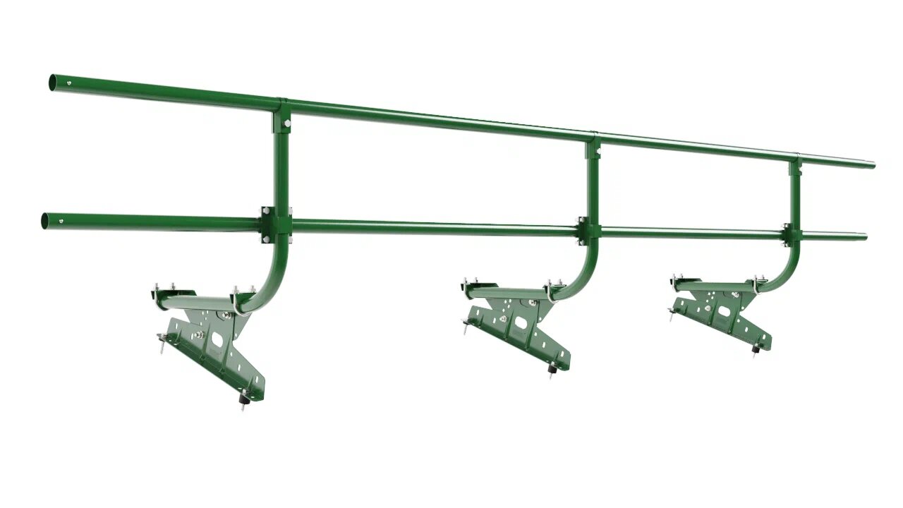 Кровельное ограждение Borge для металлочерепицы и битумной черепицы 3м H=600 купить в Санкт-Петербурге