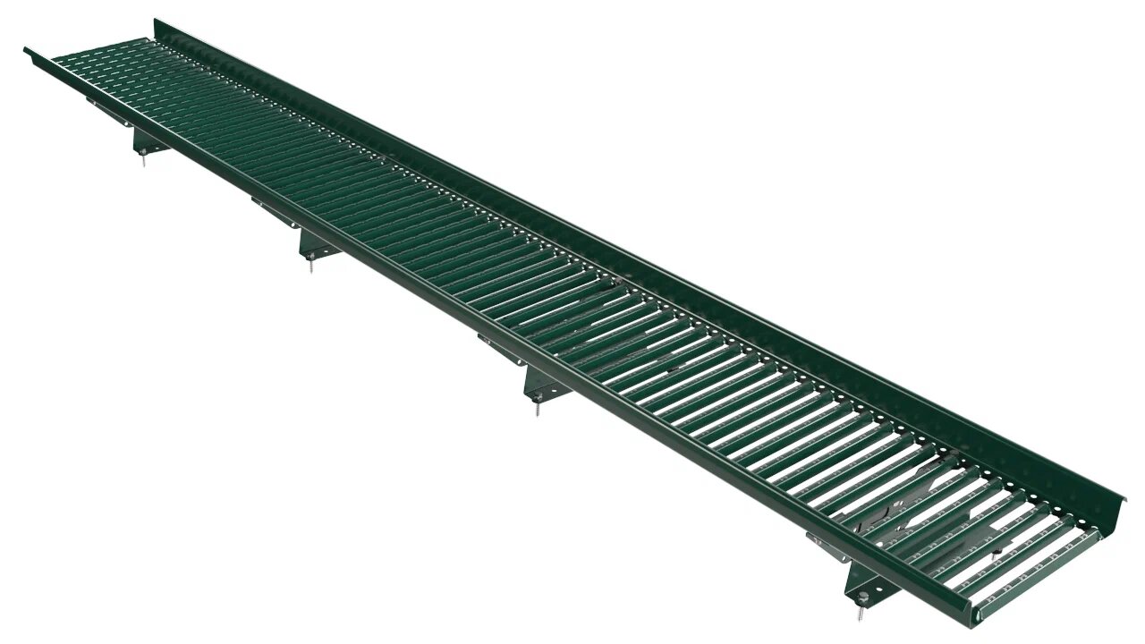 Переходной мостик Borge для металлочерепицы с высокой ступенькой (длина волны 350мм) 3м купить в Санкт-Петербурге