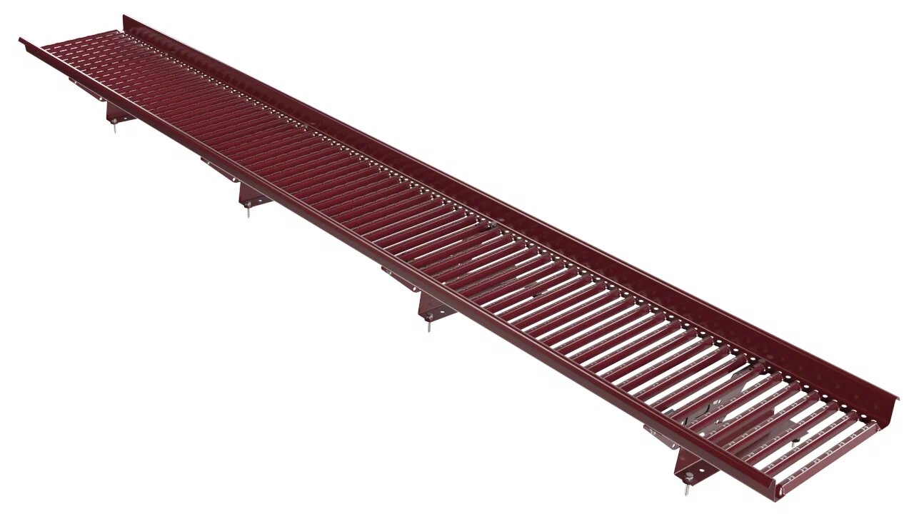 Переходной мостик Borge для металлочерепицы с высокой ступенькой (длина волны 350мм) 3м купить в Санкт-Петербурге