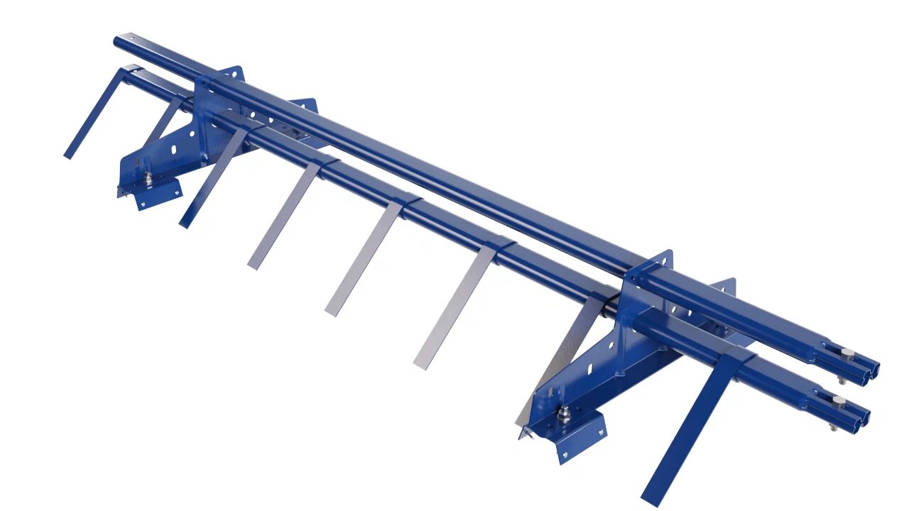 Снегозадержатель трубчатый 2оп 1.5м для профнастила Н-60 Н-75 BORGE купить в Санкт-Петербурге