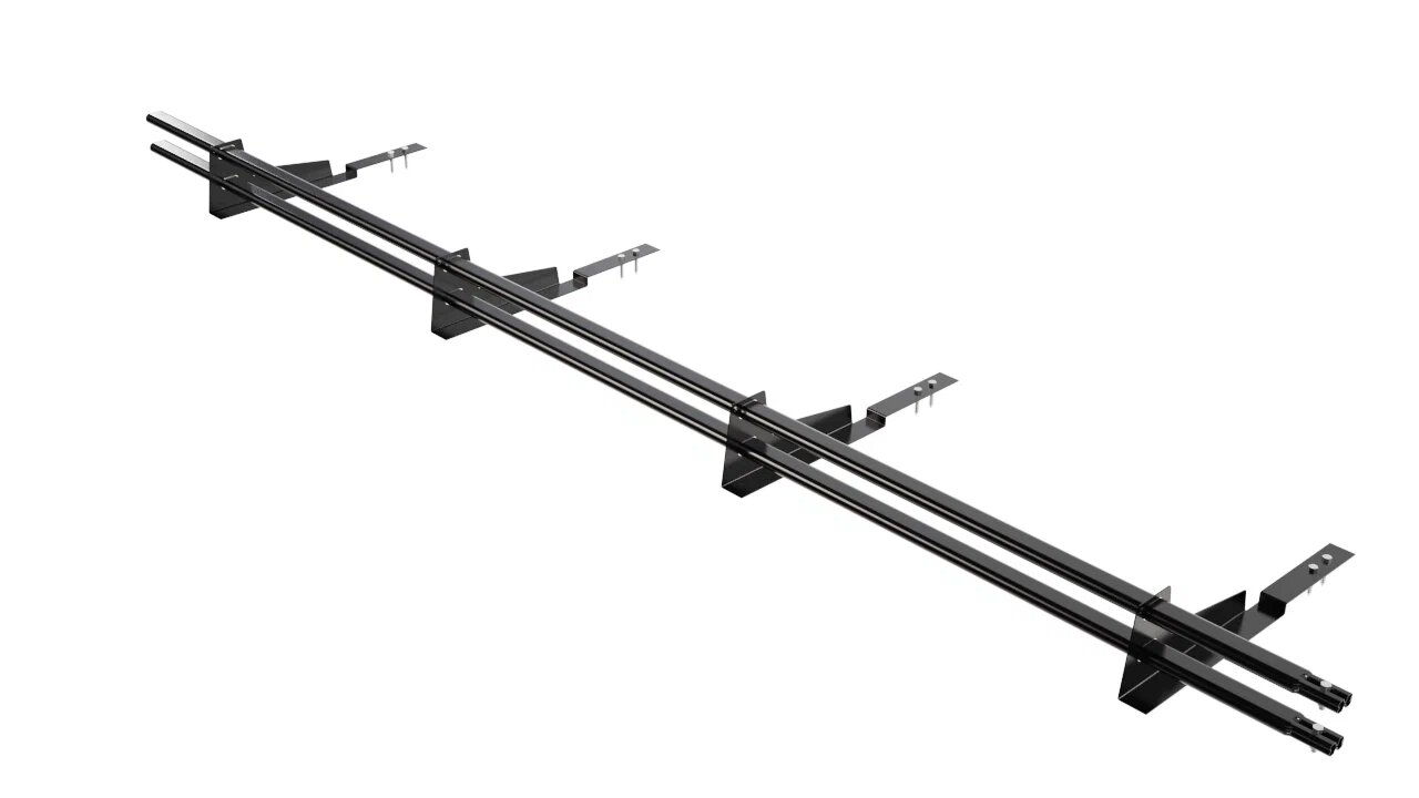 Снегозадержатель трубчатый 4оп 3м для композитной черепицы матовый BORGE купить в Санкт-Петербурге