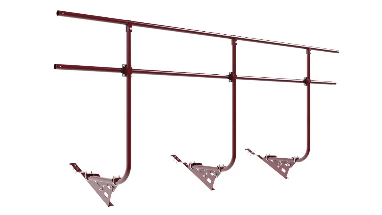 Кровельное ограждение Borge для натуральной черепицы 3м H=1200 купить в Санкт-Петербурге