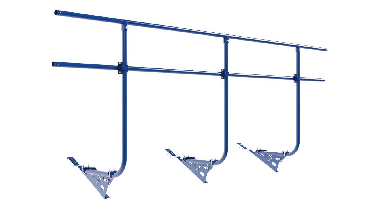 Кровельное ограждение Borge для натуральной черепицы 3м H=1200 купить в Санкт-Петербурге