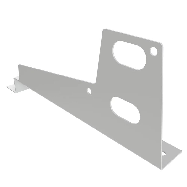 Универсальный кронштейн д/МЧ с высокой ступенькой, оцинкованный 350мм BORGE купить в Санкт-Петербурге